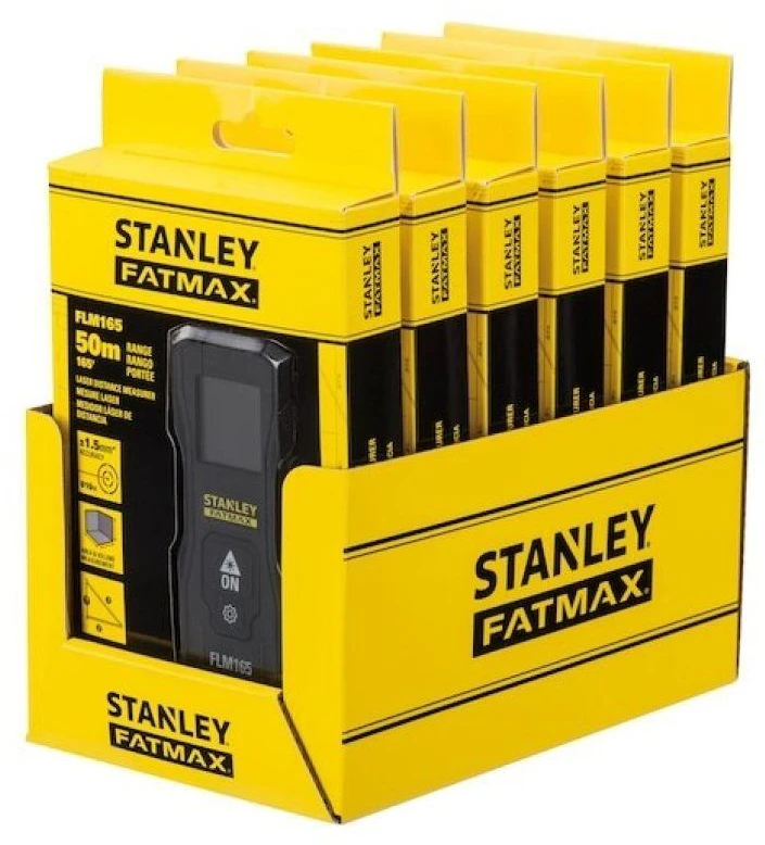 Lazerinis atstumo matuoklis Stanley FLM165