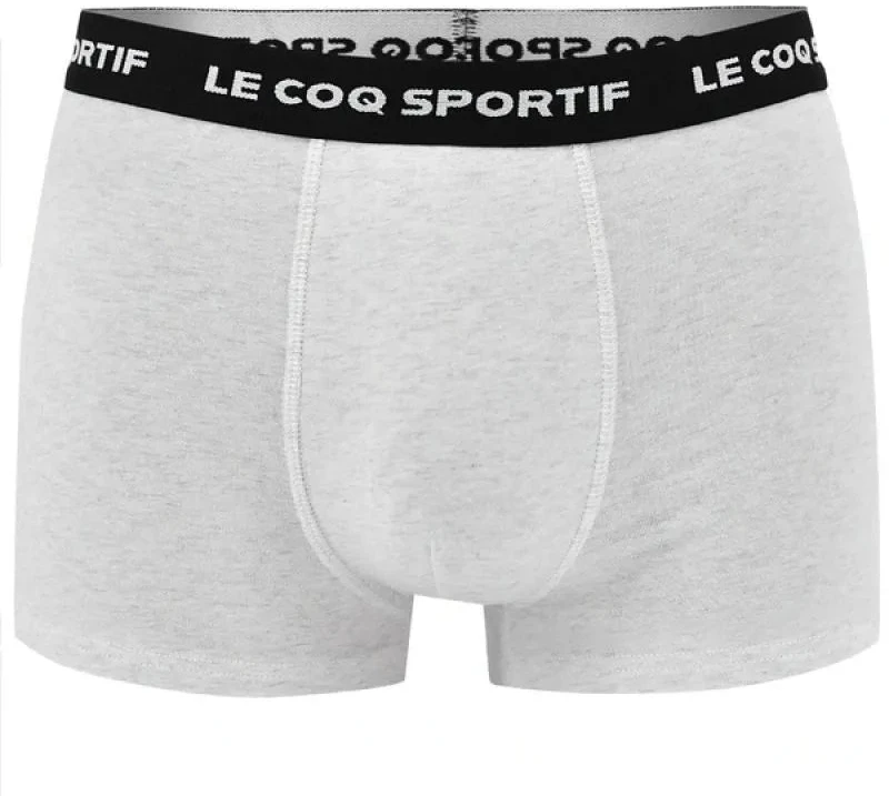 Le Coq Sportif vyriškos bokserių stiliaus kelnaitės, 3 vnt., raudonos, pilkos, tamsiai mėlynos