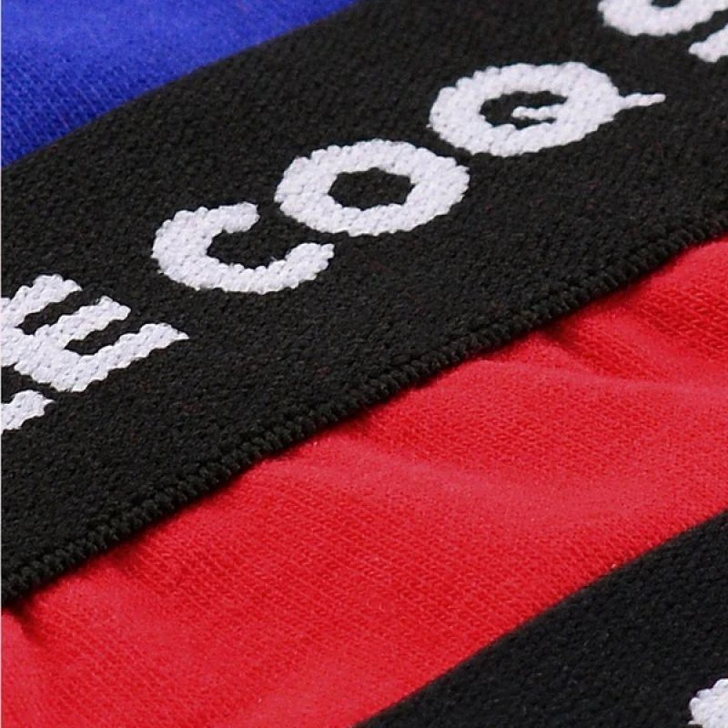Le Coq Sportif vyriškos bokserių stiliaus kelnaitės, 3 vnt., raudonos, pilkos, tamsiai mėlynos