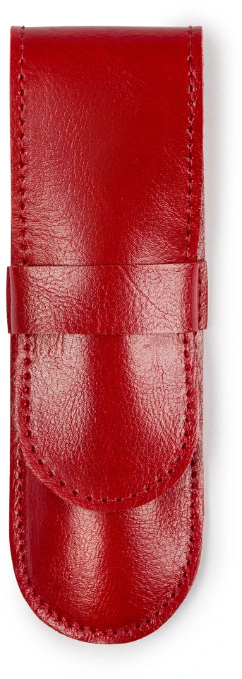 Solier Accessories Leather men s pen case SA12 CAMEL