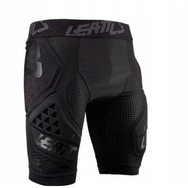 LEATT Impact Shorts 3DF 3.0 with pads, dydis L, juodas