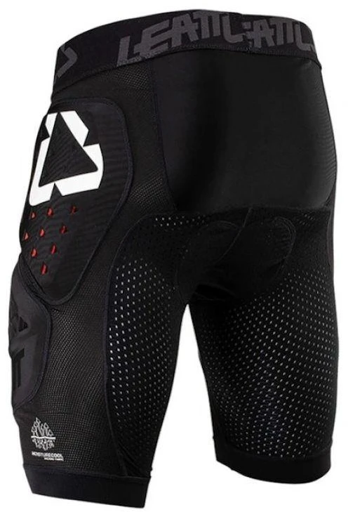 Jungtinė Karalystė: LEATT Impact Shorts 3DF 4.0 apsauginiai šortai, dydis L, juodas