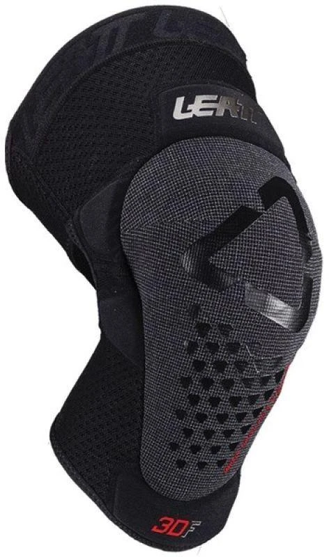 LEATT Knee Guard 3DF 5.0 Evo knee guards dydis L, juodas