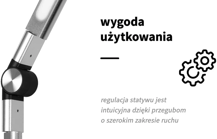 Activeshop Kosmetologinė LED lempa Yoga Sidabrinis 22W