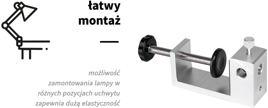 Activeshop Kosmetologinė LED lempa Yoga Sidabrinis 22W