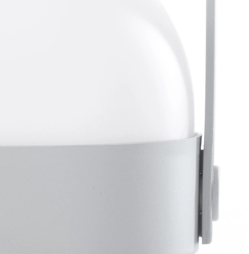 DecoKing LED dekoracija KAMPI pilkos spalvos, dydis M