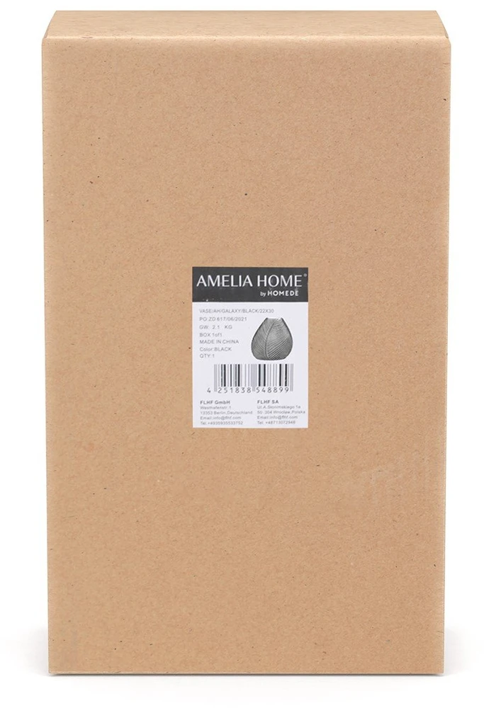 AmeliaHome LED dekoracija Murcia tamsiai mėlyna 16 × 17,5 cm