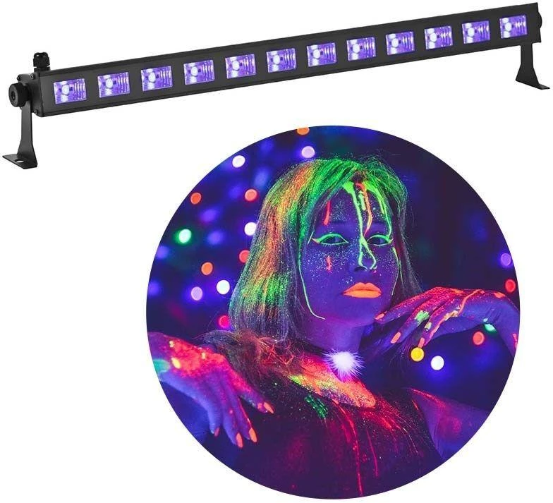 L4M LIGHT4ME LED BAR UV 12 + Baltas strip LED bar 12