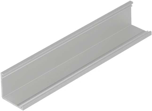 LED juostos kampinis profilis CABI12 DUO E, anoduoto aliuminio, 3m