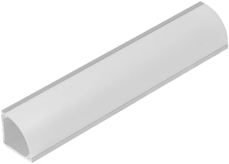 LED juostos kampinis profilis CABI12 DUO E, neanoduoto aliuminio, 2m