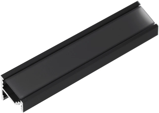 LED juostos kampinis profilis CORNER10.v2, juodas, 3m
