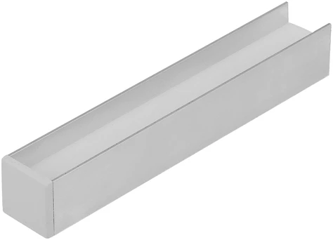 LED juostos paviršinis profilis COZY12 C/U1, neanoduoto aliuminio, 2m