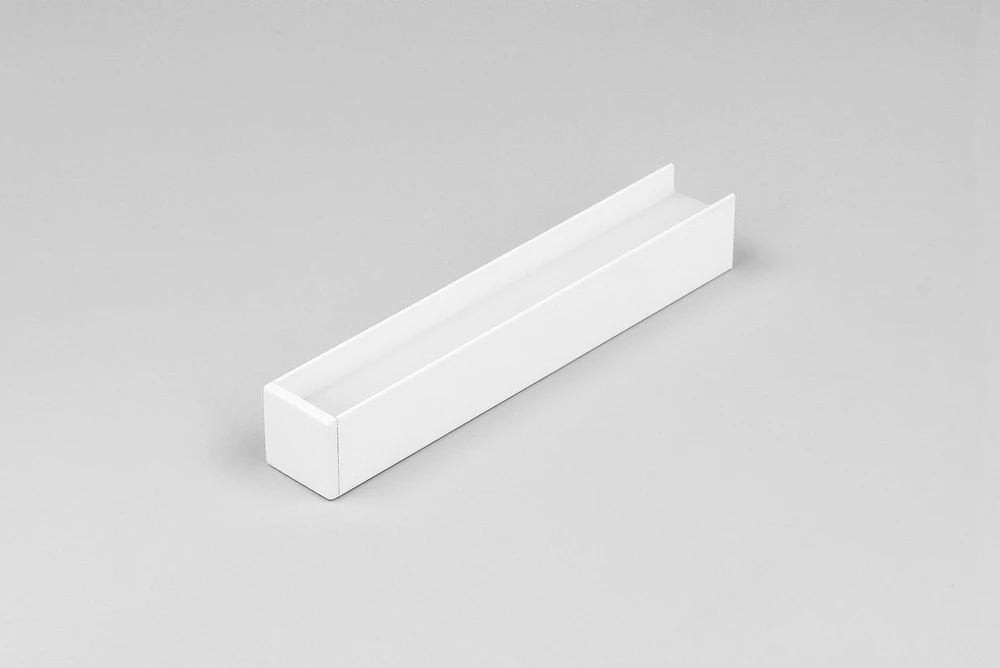 LED juostos paviršinis profilis COZY12 C/U1, baltas, 3m