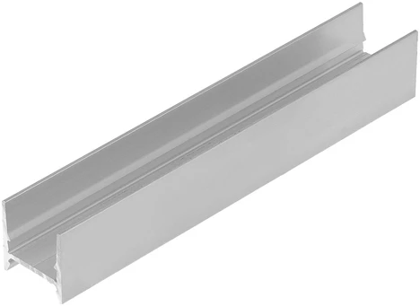LED juostos paviršinis profilis COZY12 C/U1, neanoduoto aliuminio, 3m