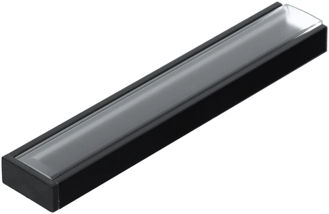 LED juostos paviršinis profilis SURFACE10.v2, juodas, 4m