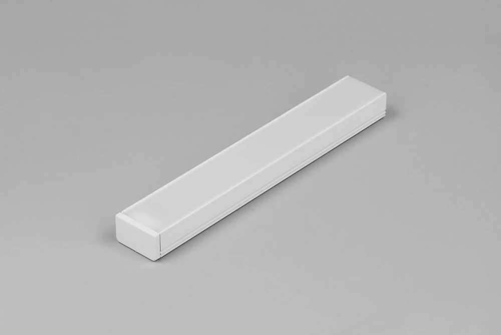 LED juostos paviršinis profilis UNI14 BC3/Y, baltas, 2m