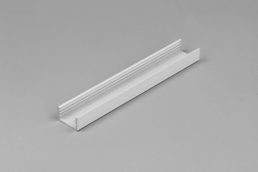 LED juostos paviršinis profilis UNI14 BC3/Y, baltas, 2m