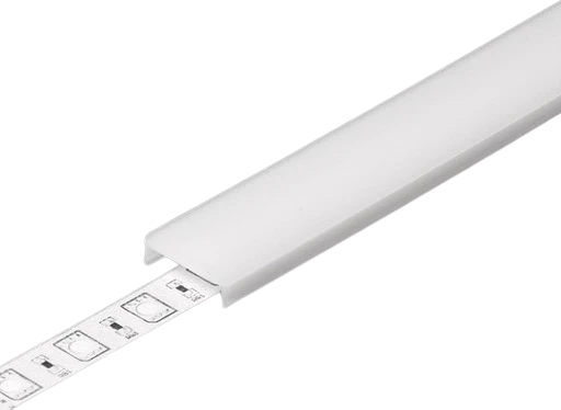 LED juostos profilio dangtelis C3 CLICK, baltas, 1m