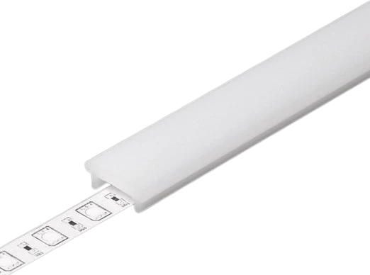 LED juostos profilio dangtelis K CLICK, baltas, 4m