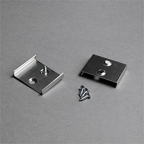 LED juostos profilio tvirtinimo elementas S, baltas