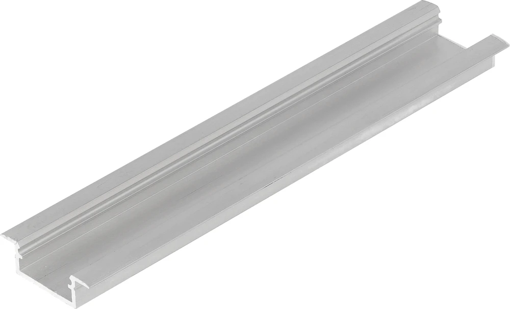 LED juostos profilis BEGTIN12 J/S, neanoduotas aliuminis, 1m