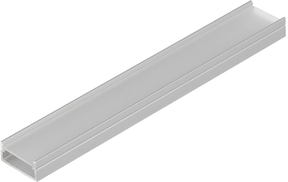 LED juostos profilis BEGTON12 J/S, anoduotas aliuminis, 1m