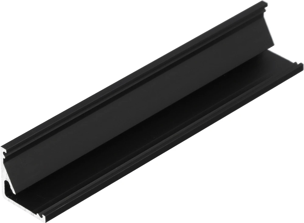 LED juostos profilis CABI12 E, juodas, 3m