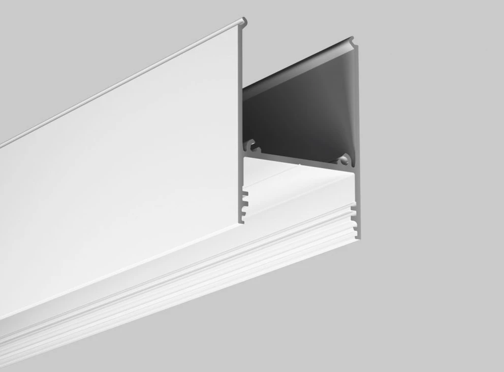 LED juostos profilis COMBO30-01, baltas, 2m