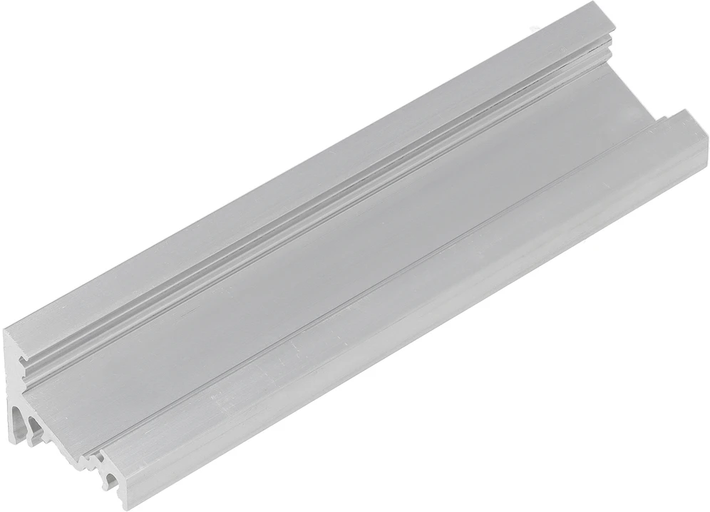 LED juostos profilis CORNER10 BC/UX, neanoduotas aliuminis, 2m