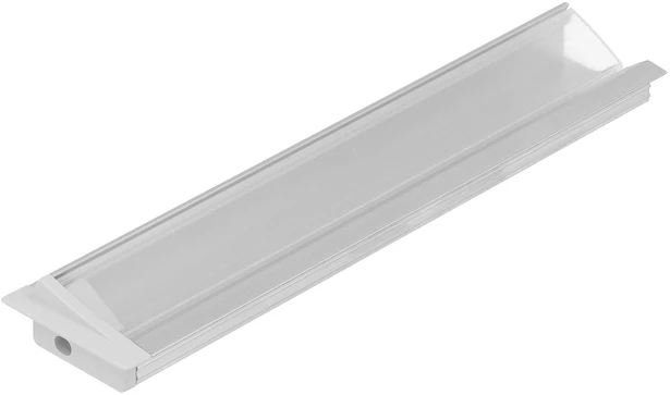 LED juostos profilis DIAGONAL10 C, neanoduoto aliuminio, 2m