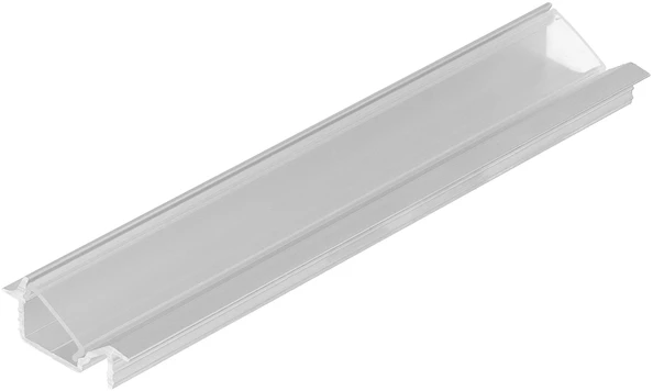 LED juostos profilis DIAGONAL10 C, neanoduoto aliuminio, 2m