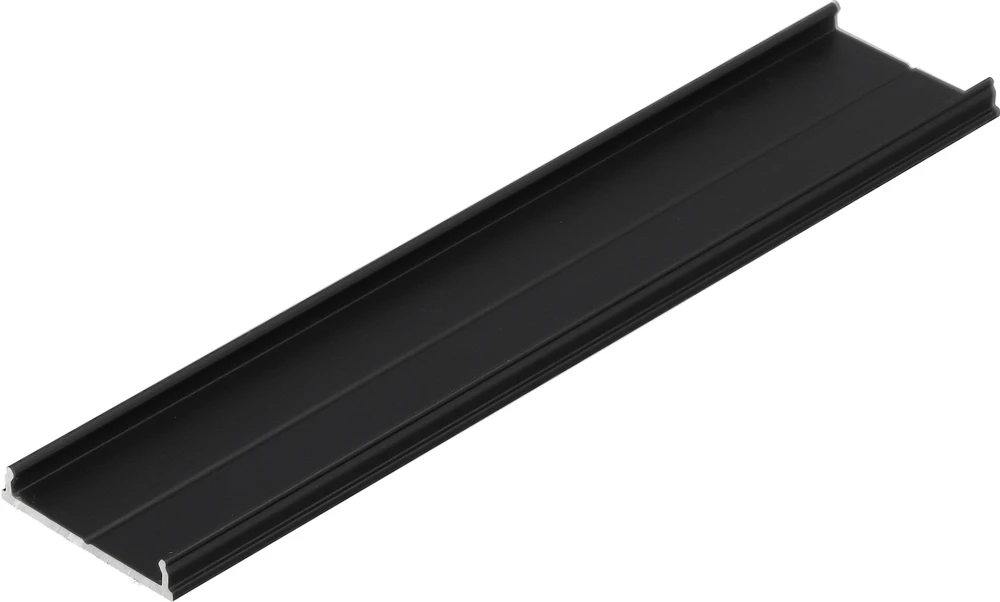 LED juostos profilis FIX16, juodas, 2m