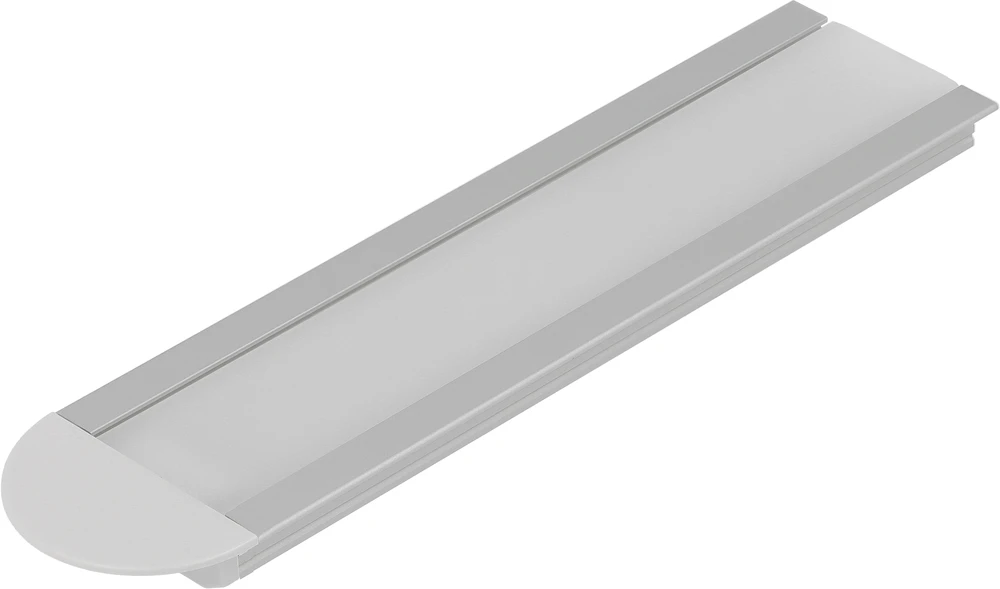 LED juostos profilis GROOVE14 EE7F/TY, anoduotas aliuminis, 1m