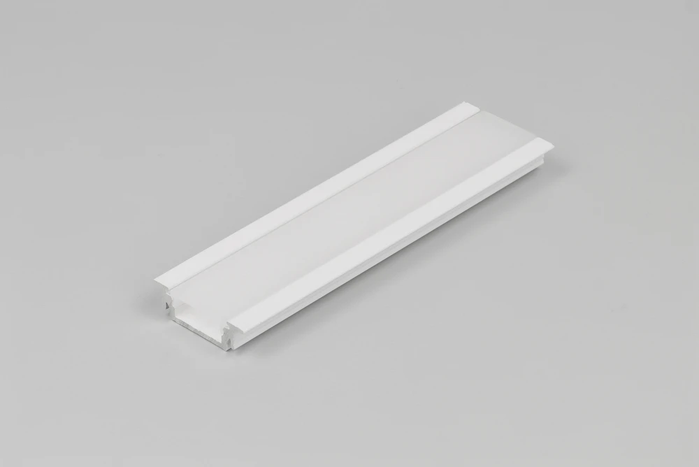 LED juostos profilis GROOVE14 EF/TY, baltas, 2m