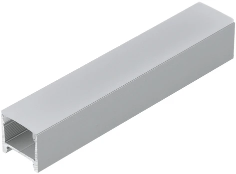 LED juostos profilis HOOD14 F/UI, anoduoto aliuminio, 2m