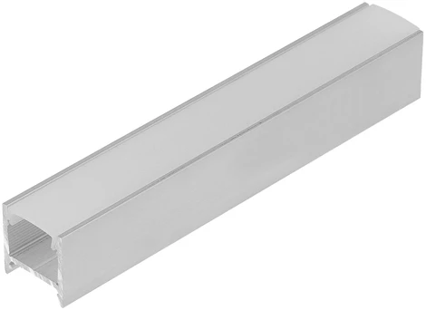 LED juostos profilis LEVEL12 C/U1, neanoduoto aliuminio, 2m