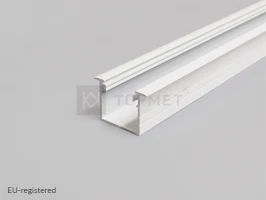 LED juostos profilis LINEA-IN20 EF/U7, baltas, 2m