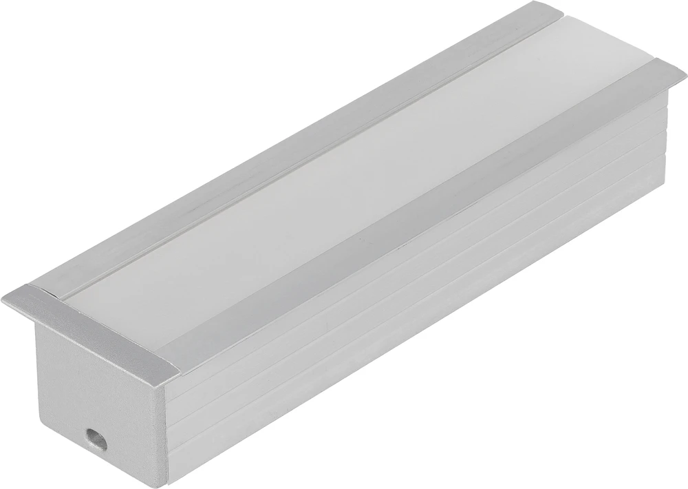 LED juostos profilis LINEA-IN20 EF/U7, neanoduotas aliuminis, 2m