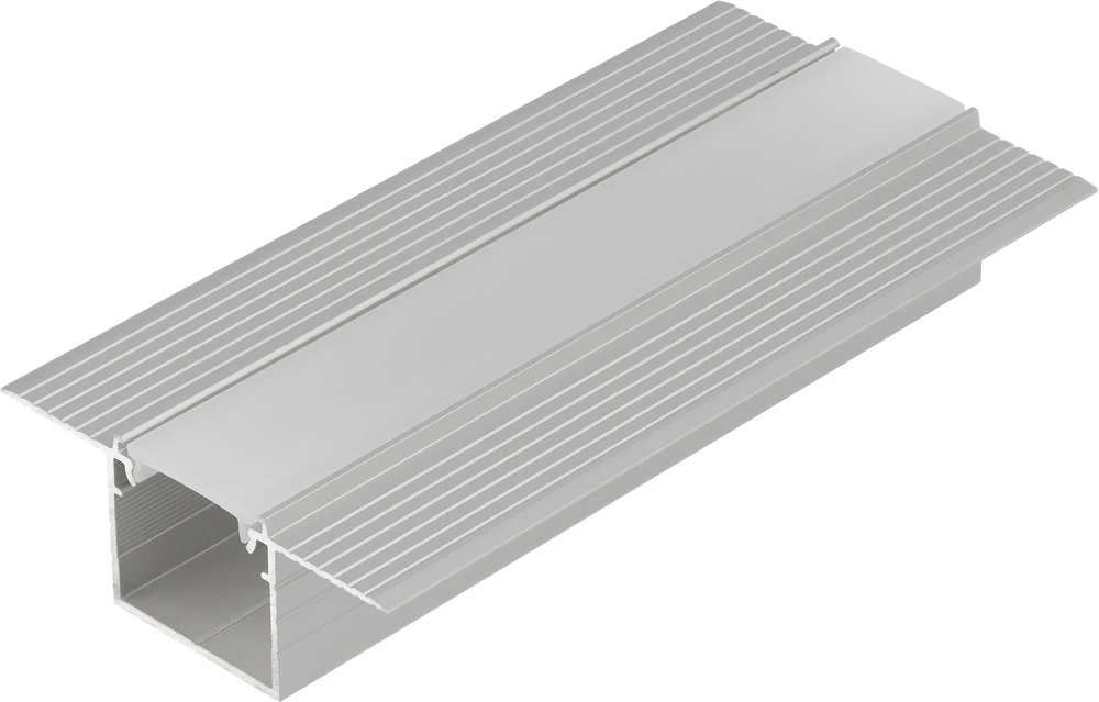 LED juostos profilis LINEA-IN20 TRIMLESS EE7F, anoduotas aliuminis, 1m
