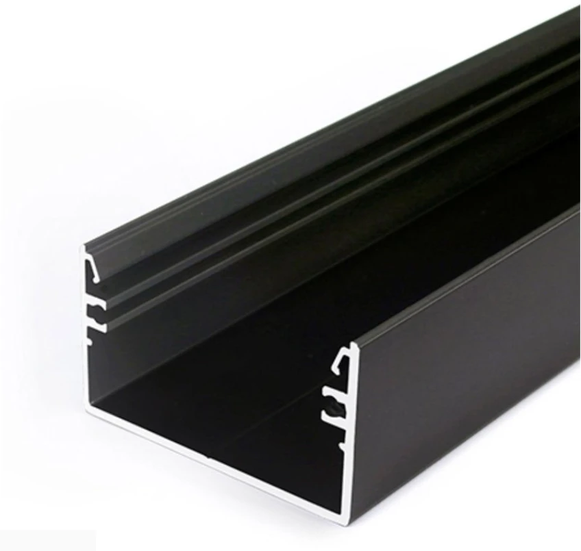 LED juostos profilis LOWI, juodai anoduotas, 3m