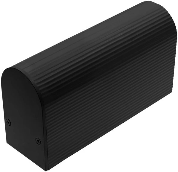 LED juostos profilis NAMI23 CD-9, juodas, 1m