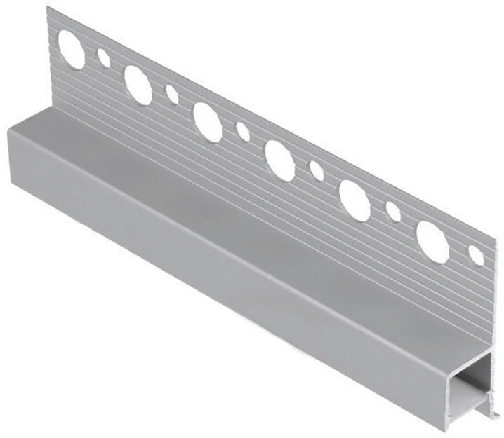 LED juostos profilis OMNI10 AC2 PLUS, anoduoto aliuminio, 2m