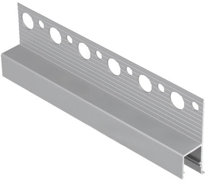 LED juostos profilis OMNI10 AC2 PLUS, anoduoto aliuminio, 2m