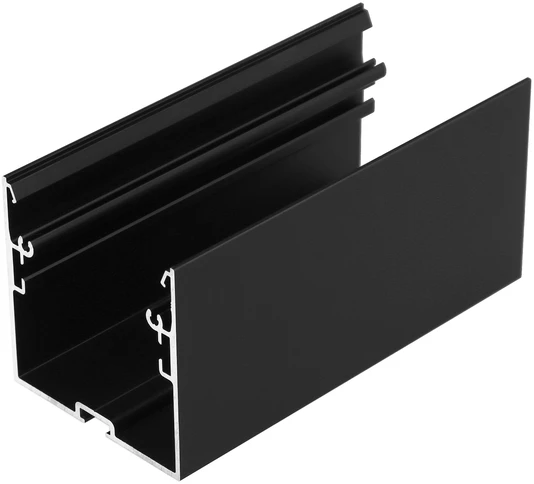 LED juostos profilis PHIL.V2, juodas, 2m