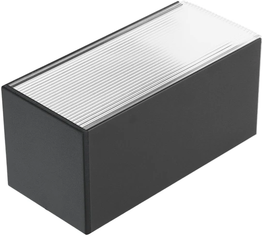 LED juostos profilis PHIL.V2, juodas, 3m