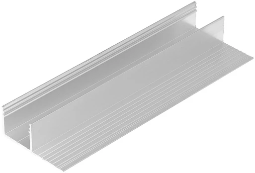 LED juostos profilis PLANE14 SIDE, neanoduoto aliuminio sp., 2m