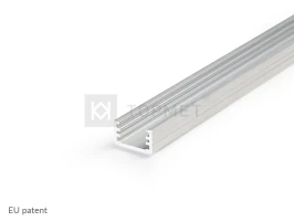 LED juostos profilis SLIM8 AC2/Z, neanoduotas aliuminis, 2m