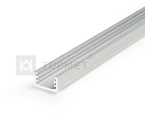 LED juostos profilis SLIM8, neanoduotas aliuminis, 3m
