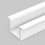 LED juostos profilis SMART-IN16, baltai dažytas, 2m