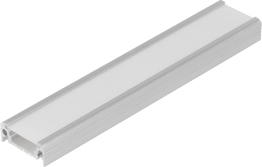LED juostos profilis SURFACE10 BC/UX, neanoduotas aliuminis, 2m